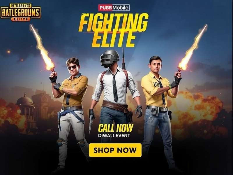 PUBG Mobile Fighting Elite Diwali Event